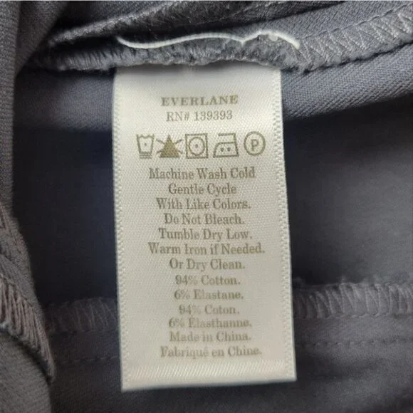 EVERLANE Side Zip Pants High Rise 10 - Picture 7 of 10